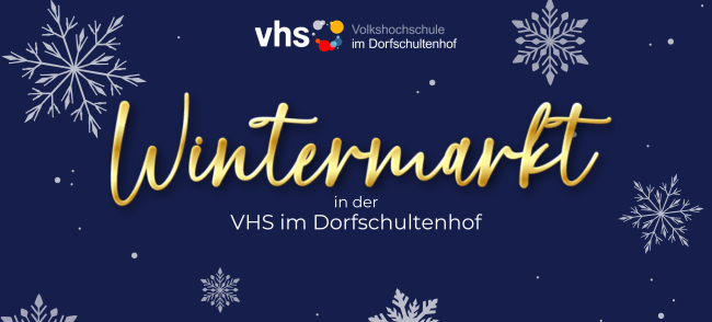 VHS-Wintermarkt in der VHS im Dorfschultenhof