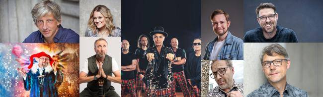 Das Bild zeigt die Künstler*innen des Kulturbüroprogramms 2025