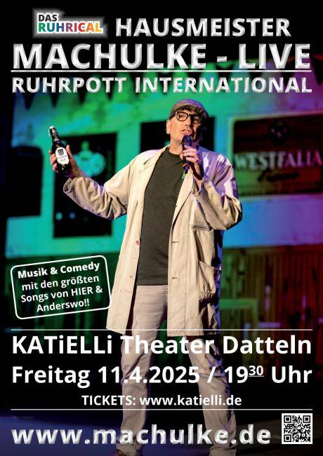 Plakat Hausmeister Machulke Live