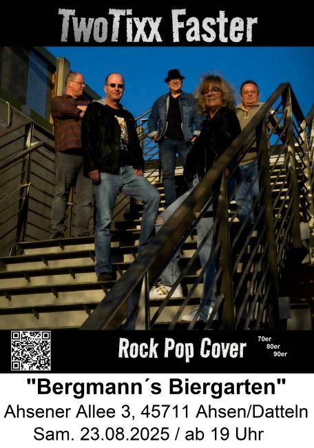 TwoTixxFaster in Bergmann´s Biergarten