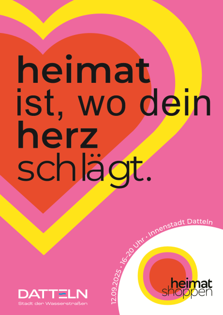 Heimatshoppen Postkarte Herzmotiv