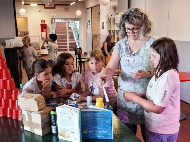 Kinder erfahren Infos zum Gewässerschutz