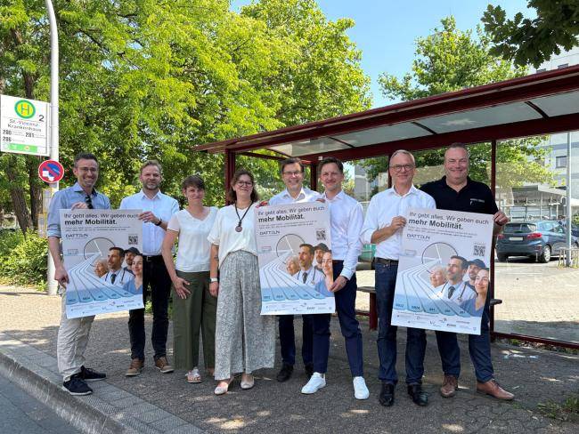 Vorstellung des verstärkten ÖPNV-Angebots im Rahmen von „ways2work“