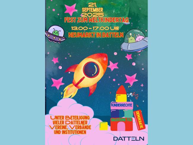 Plakat Weltkindertag 2025