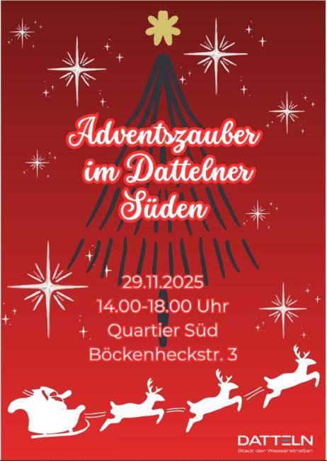 Flyer Adventszauber im Dattelner Süden