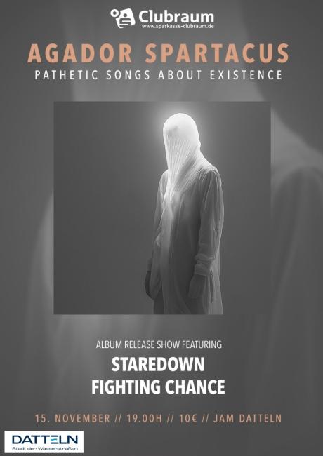 Flyer Sparkassen-Clubraum-Konzert im JaM am 15.11.2025