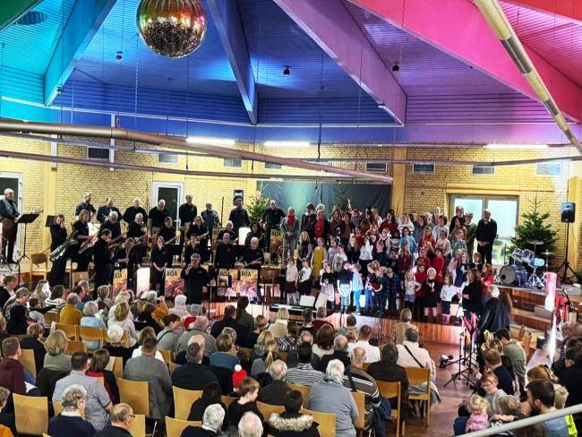 Weihnachtskonzert der Musikschule Datteln im pädagogischen Zentrum der Gustav-Adolf-Schule