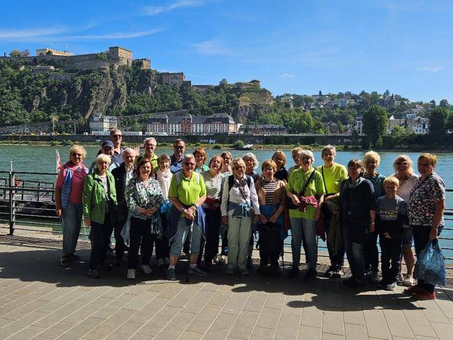 Gruppenfoto Erwachsenenchor ECho in Koblenz
