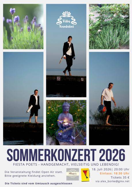 Sommerkonzert in der Villa Kundalini