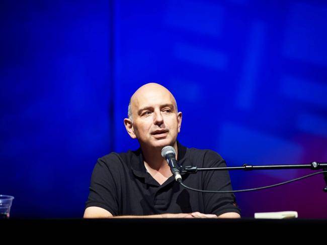 Frank Goosen live bei einem seiner Auftritte