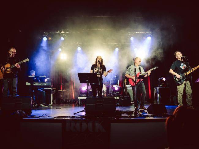 Die Band BEATKLUB bei einem Live-Auftritt