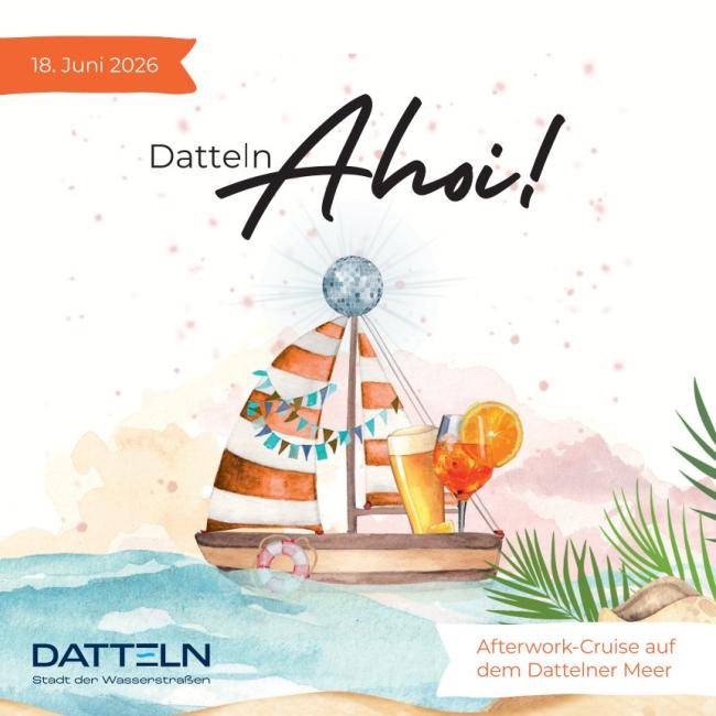 Datteln Ahoi! Veranstaltungsbild Afterwork-Cruise