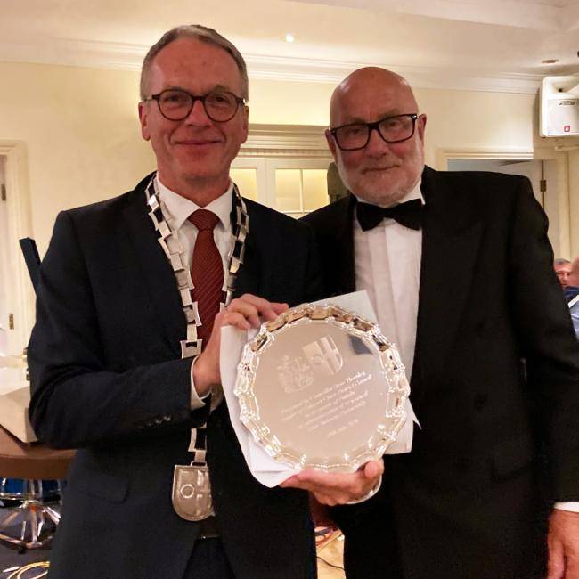 André Dora und Ratsführer Steve Thornley
