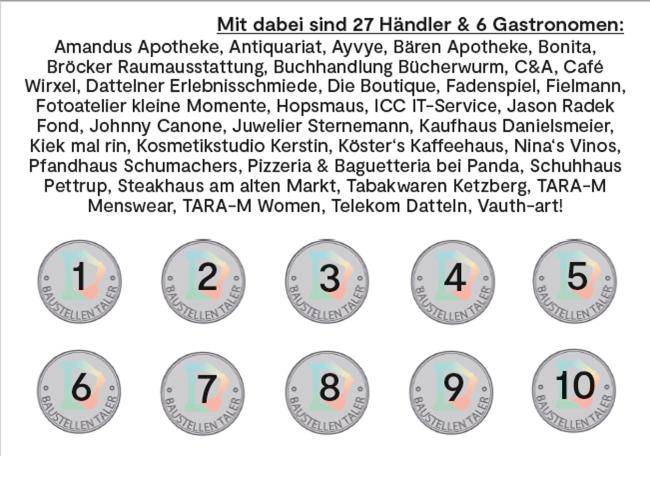 Baustellen-Taler-Sammelkarte