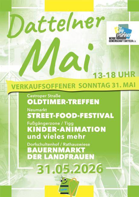 Dattelner Mai 2026 Plakat