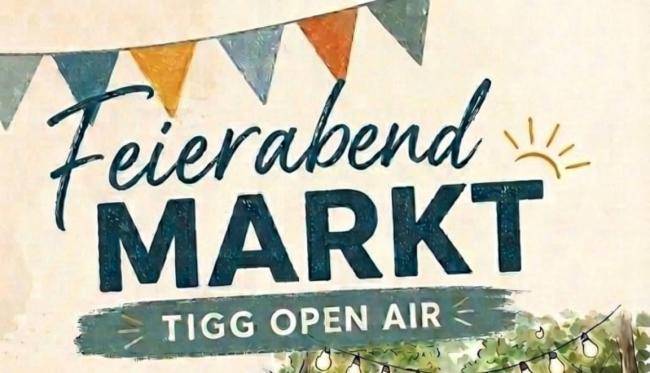 Plakat Überschrift Feierabendmarkt 