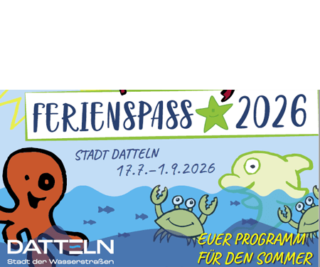 Titelbild des Ferienspaßprogramms für den Sommer 2026