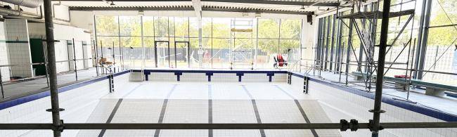 Revisionsarbeiten im Stadtbad