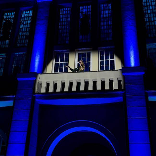 Sarah Bouwers beim Rathausfest im Licht 2026