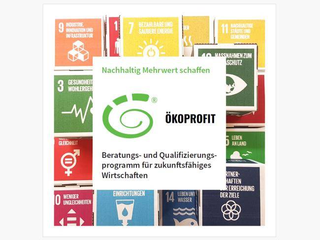 Hinweis auf ÖKOPROFIT