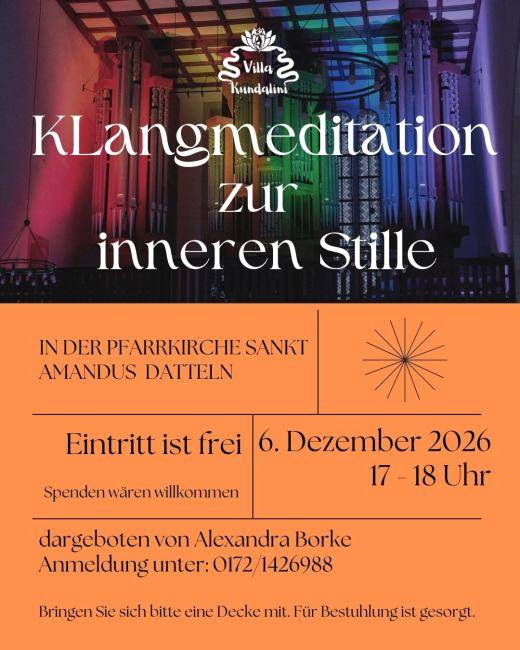 Klangmeditation in Sankt Amandus