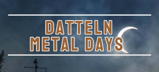 Schriftzug Datteln Metal Days