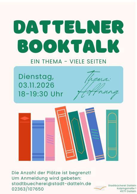 BookTalk Hoffnung