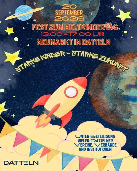 Flyer zum Weltkindertagsfest