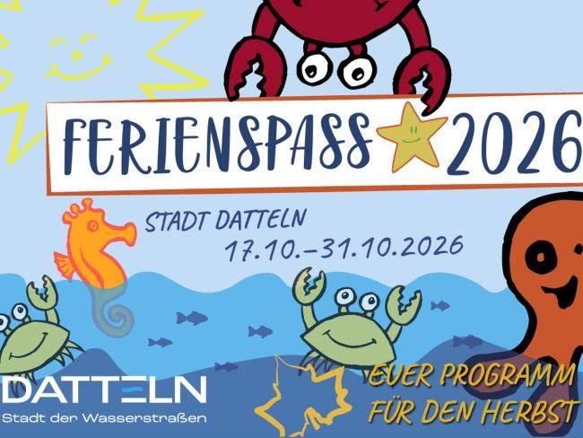 Titelbild des Herbstferienspaßprogramms 2026
