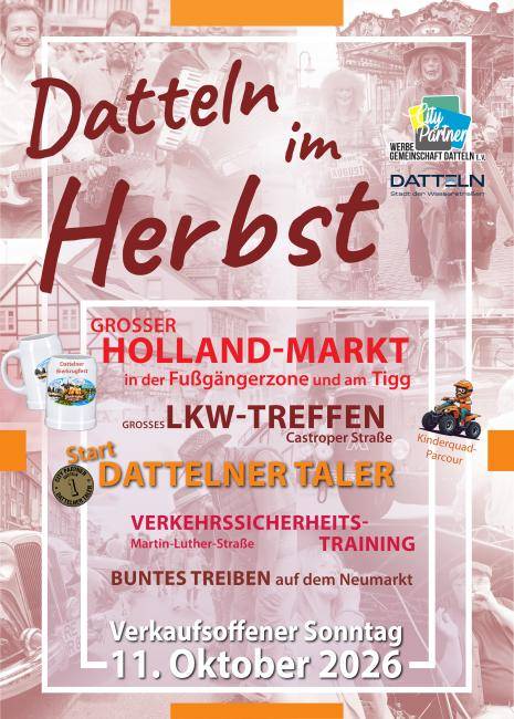 Datteln im Herbst 2026